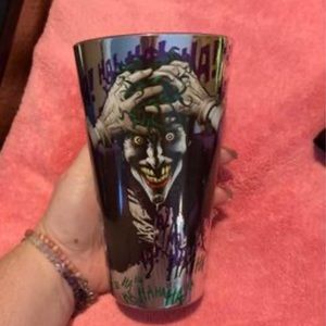 DC joker glass cup